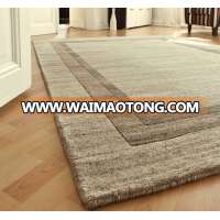 Boarded Design Mottled Colour Hand Tufted New Zeland wool carpet