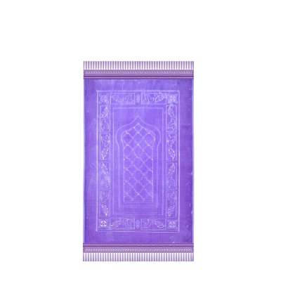 Sponge new embossing low price muslim padded prayer mats