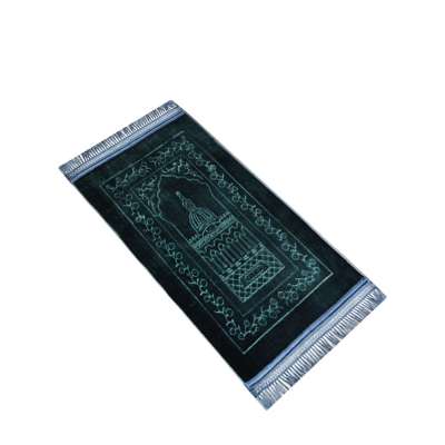 Sponge inserted muslim thick prayer rug pray rugs for sale